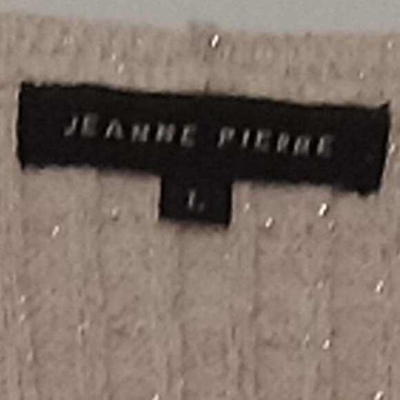 Jeanne Pierre Gold Metallic Twin Set, Size Small - Picture 12 of 12